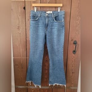 Reformation Cropped Flood Jeans